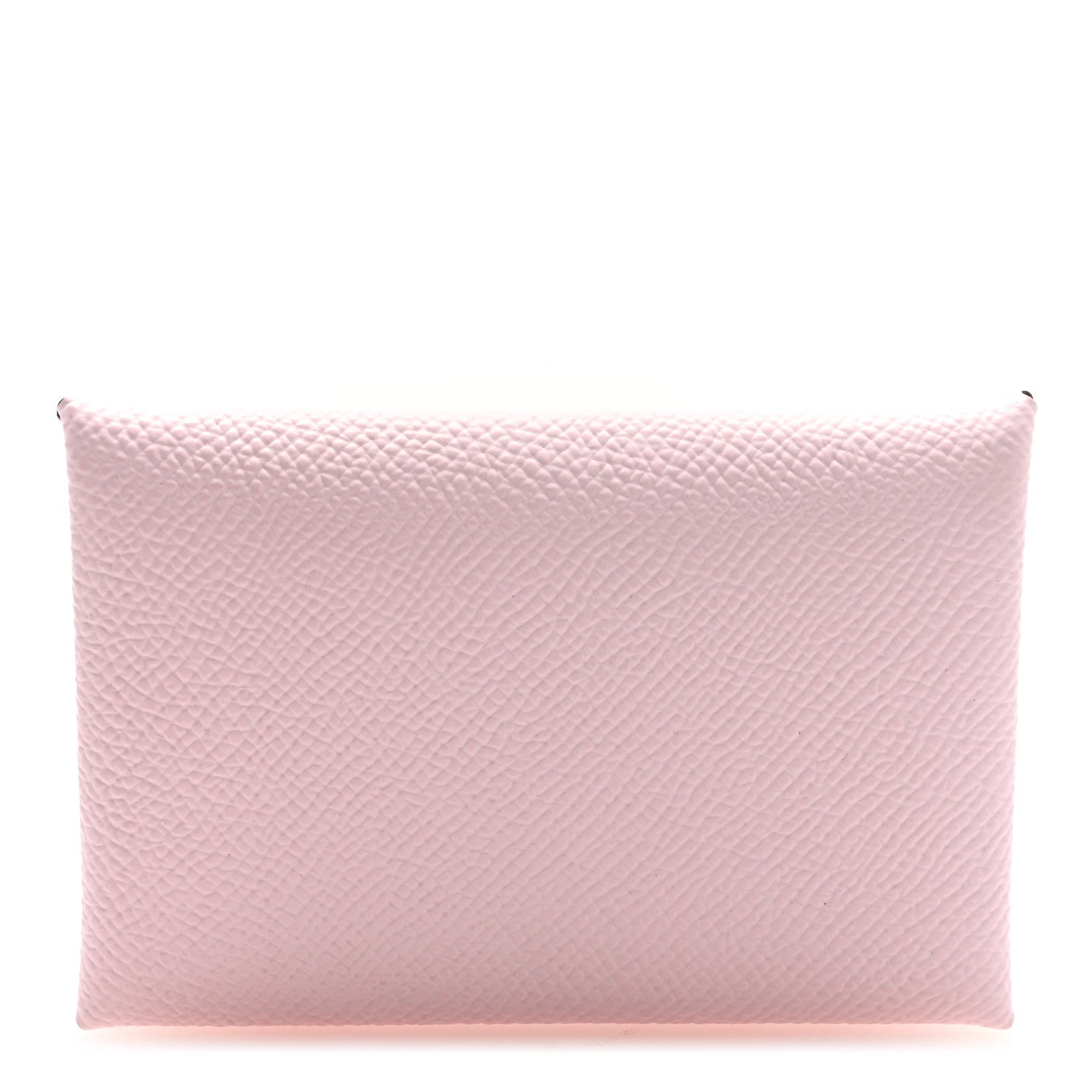 Hermes Epsom Calvi Card Case Rose Darling 1 of 7