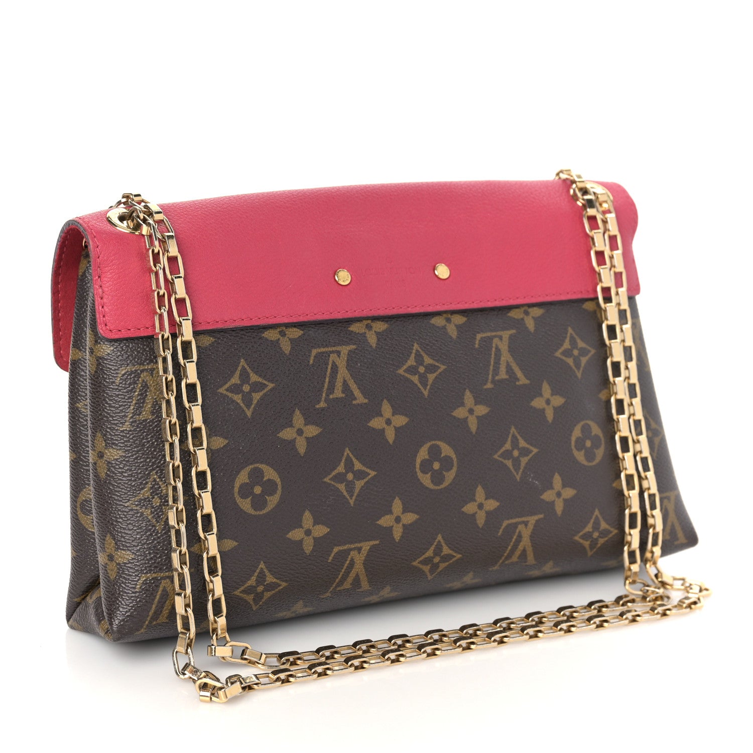 Louis Vuitton Monogram Pallas Chain Dahlia 3 of 12