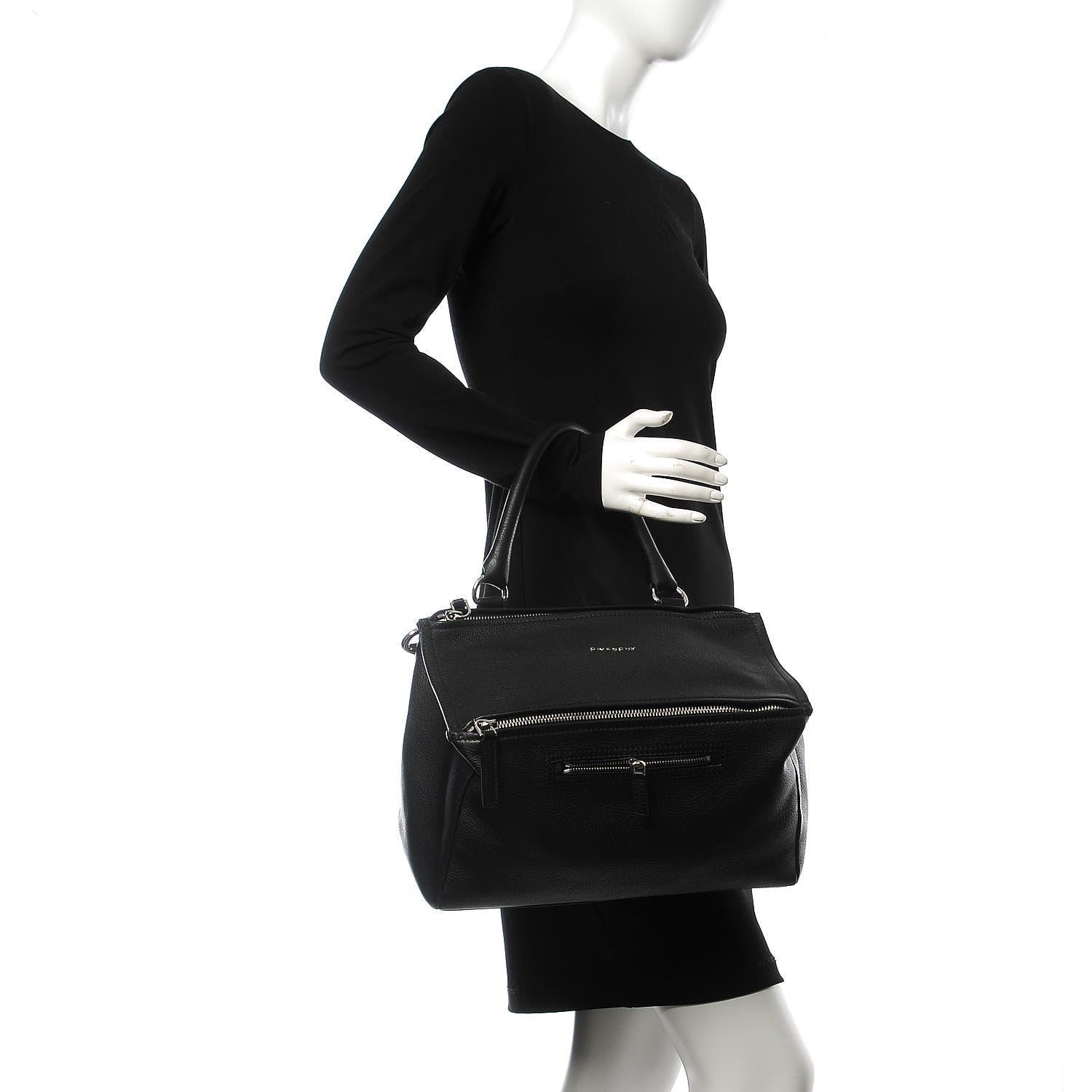 Givenchy Sugar Goatskin Medium Pandora Black 3 of 8