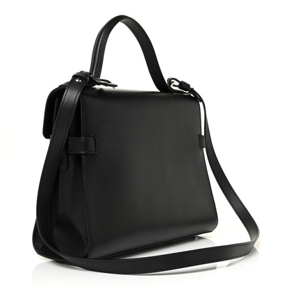 Delvaux Calfskin MM Tempete Satchel Black 3 of 20