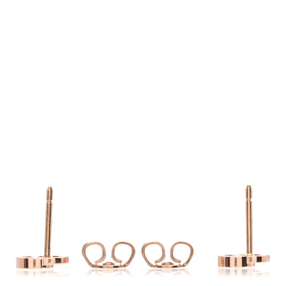 Gucci 18K Rose Gold Running GG Stud Earrings 3 of 4