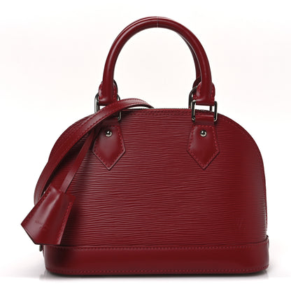 Louis Vuitton Epi Alma BB Fuchsia 1 of 9