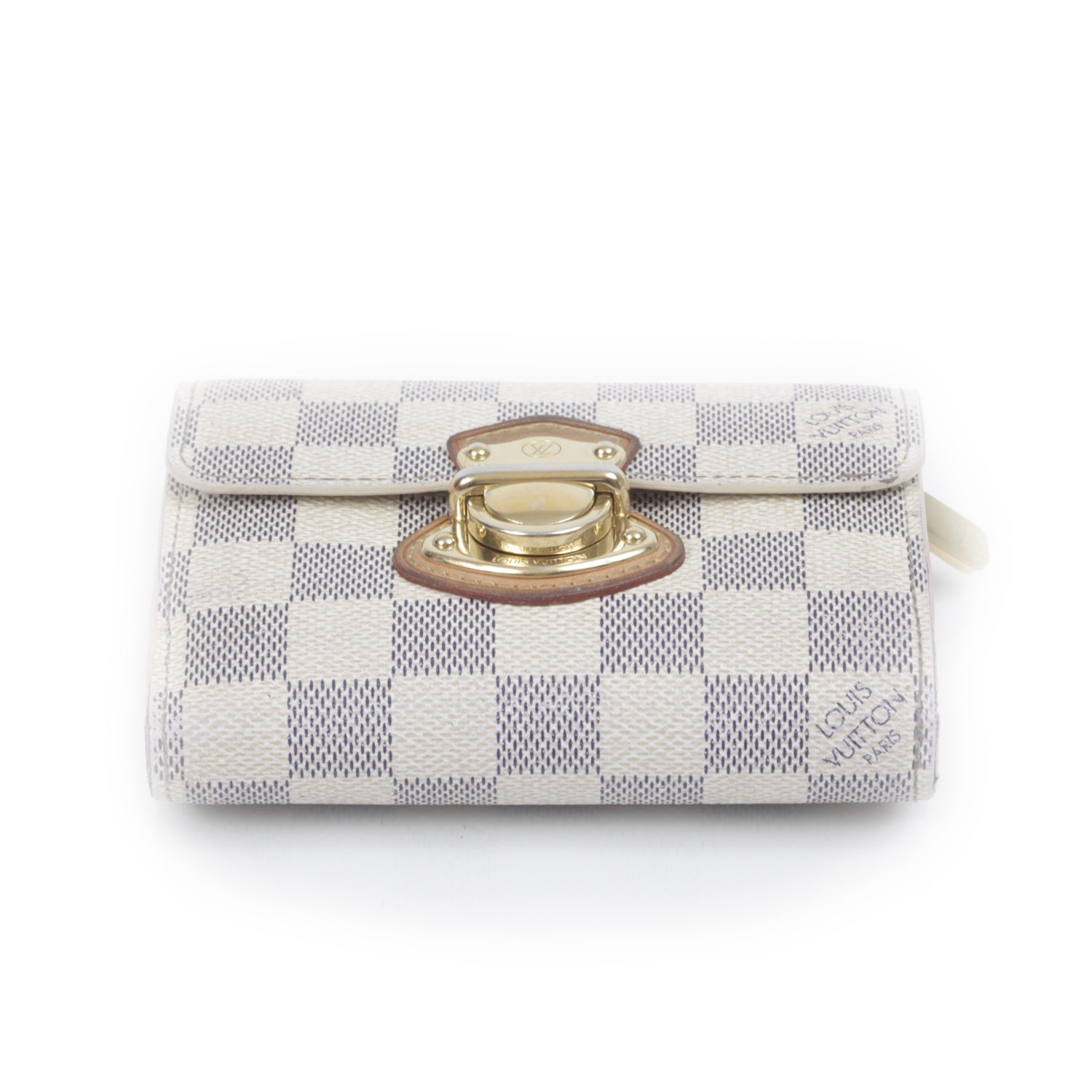 Louis Vuitton Damier Azur Joey Wallet 3 of 11