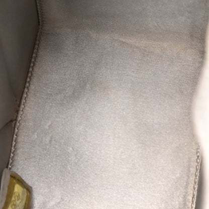 Chanel Metallic Goatskin Lait de Coco Milk Carton Bag Silver 5 of 10