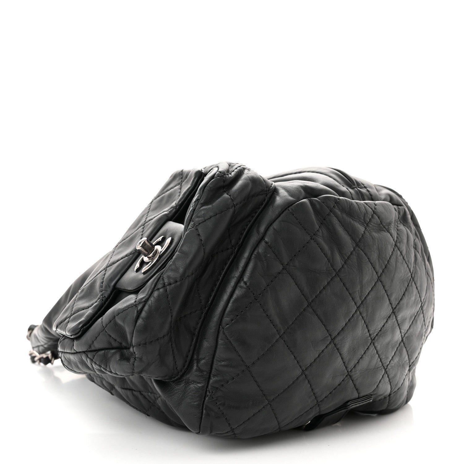 Chanel Calfskin Large Backpack Is Back Black 4 of 10