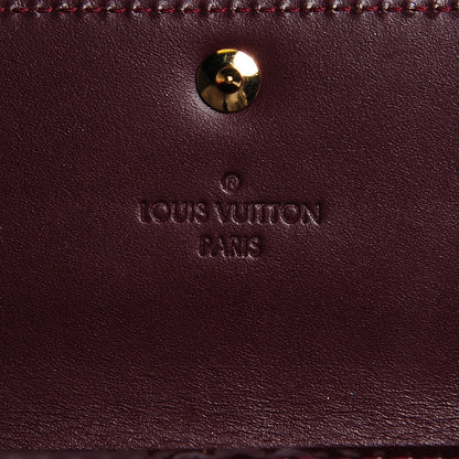 Louis Vuitton Vernis Sarah Wallet Rouge Fauviste 7 of 8