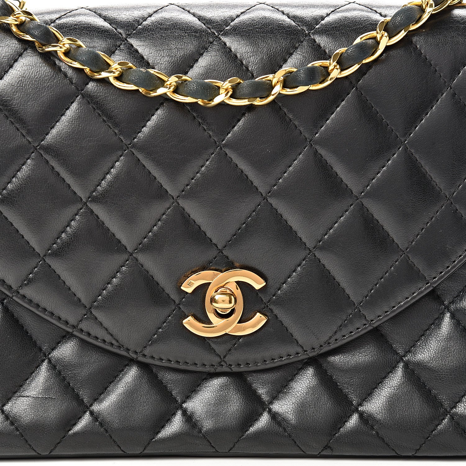 Chanel Lambskin Quilted Small Single Flap Black 8 of 22