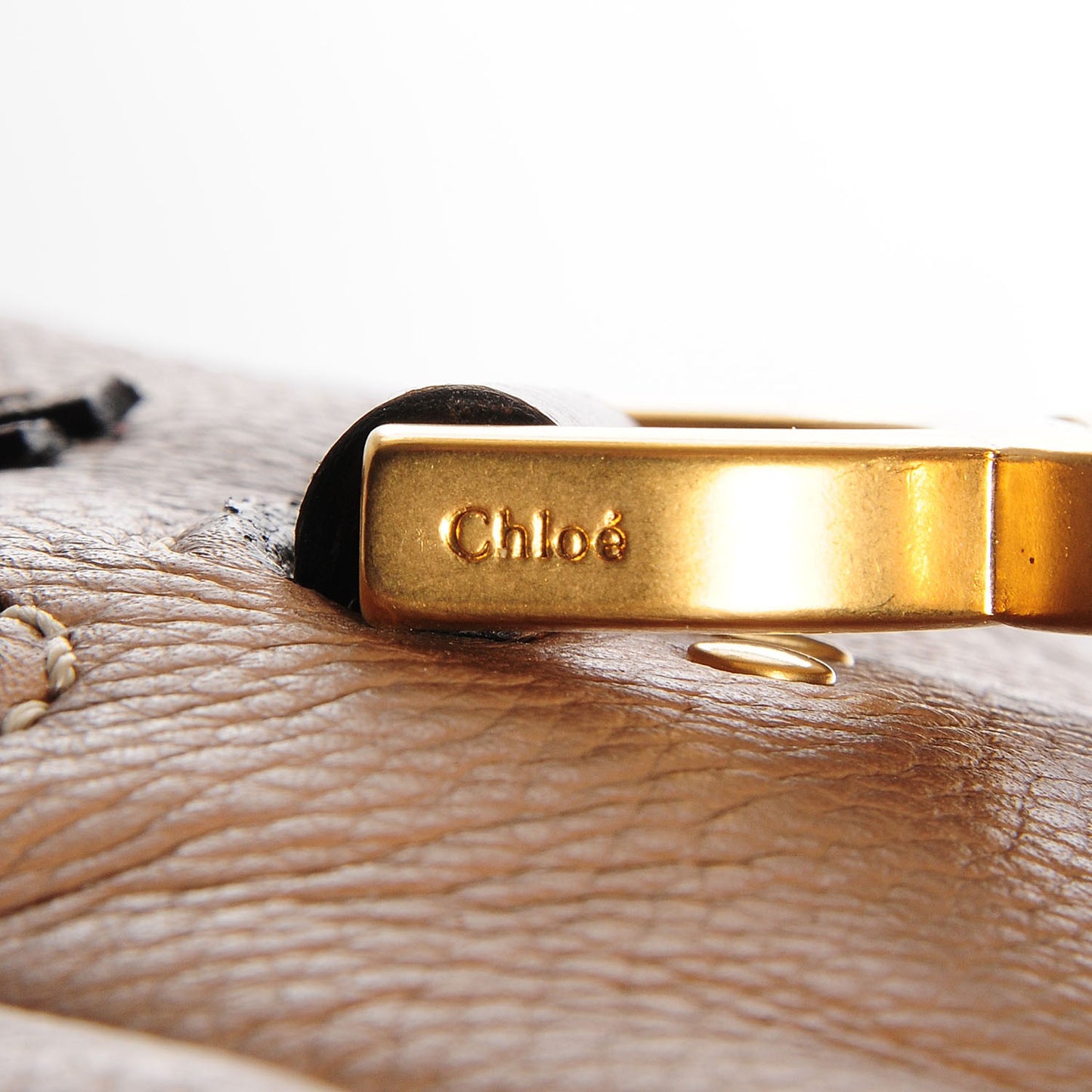 Calfskin Large Marcie Satchel Nut