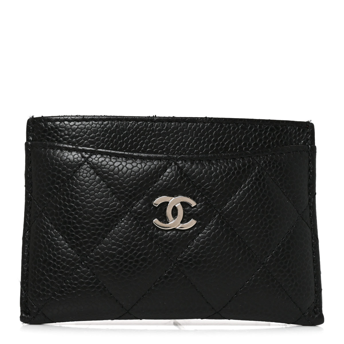 Chanel Caviar Quilted Card Holder Black 1 of 8