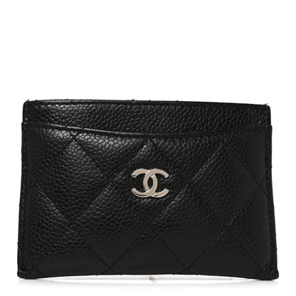 Chanel Caviar Quilted Card Holder Black 1 of 8