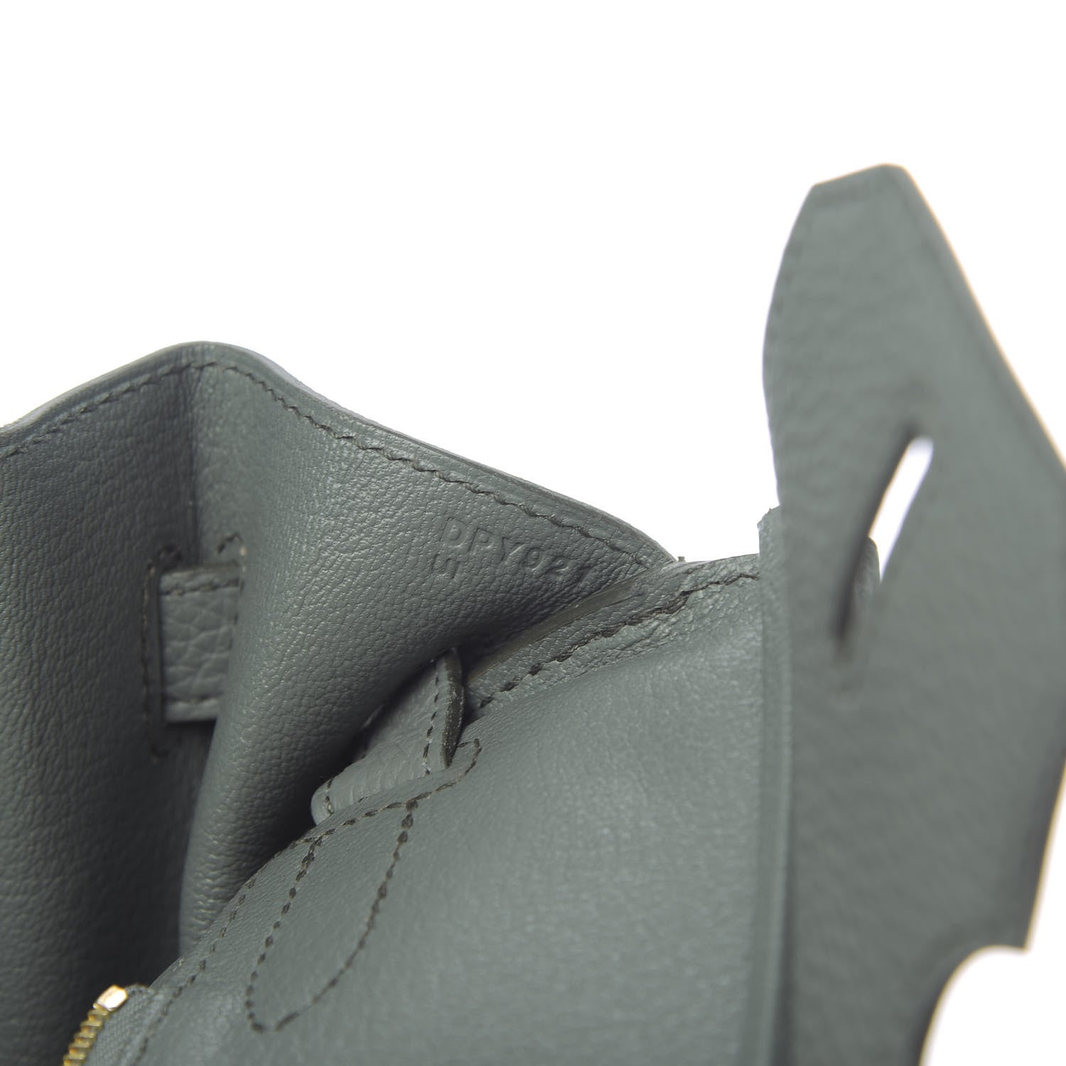 Hermes Togo Birkin 30 Vert Amande 7 of 11