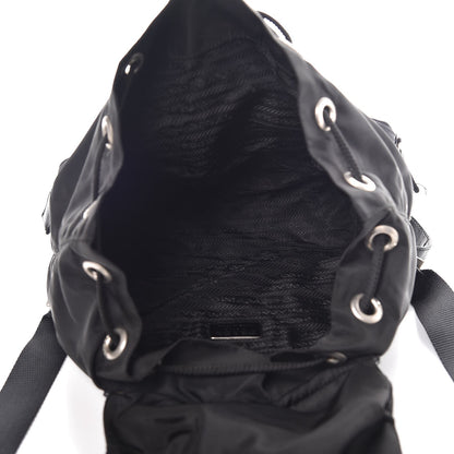 Prada Tessuto Nylon Small Backpack Black 5 of 11