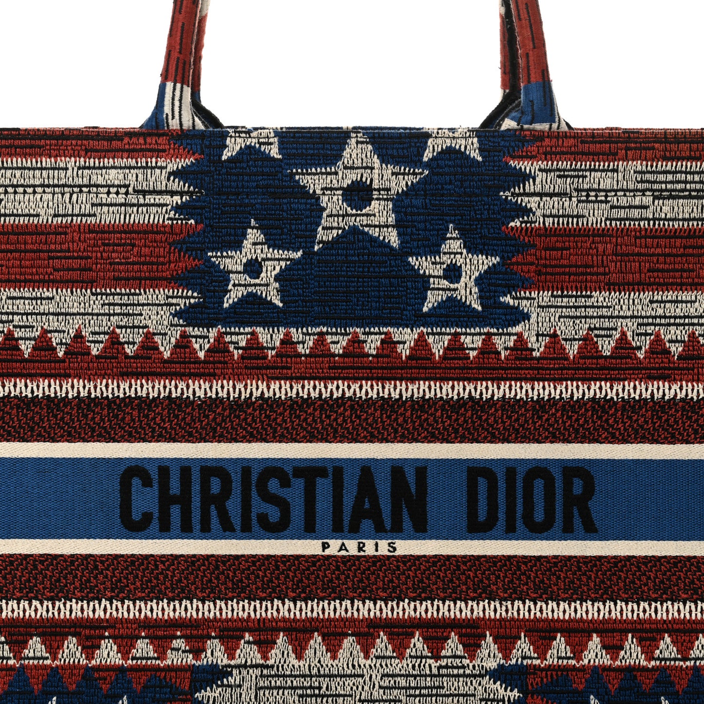 Canvas Embroidered Exclusive US Book Tote Multicolor