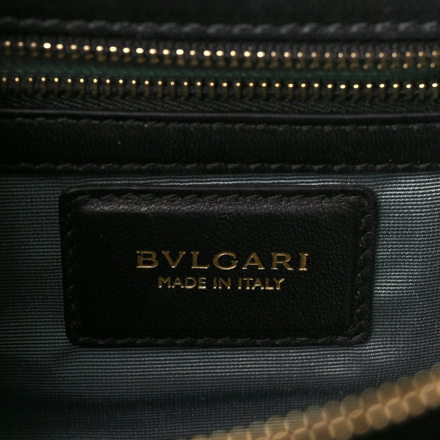 Lizard Serpenti Forever Shoulder Bag Black Multicolor