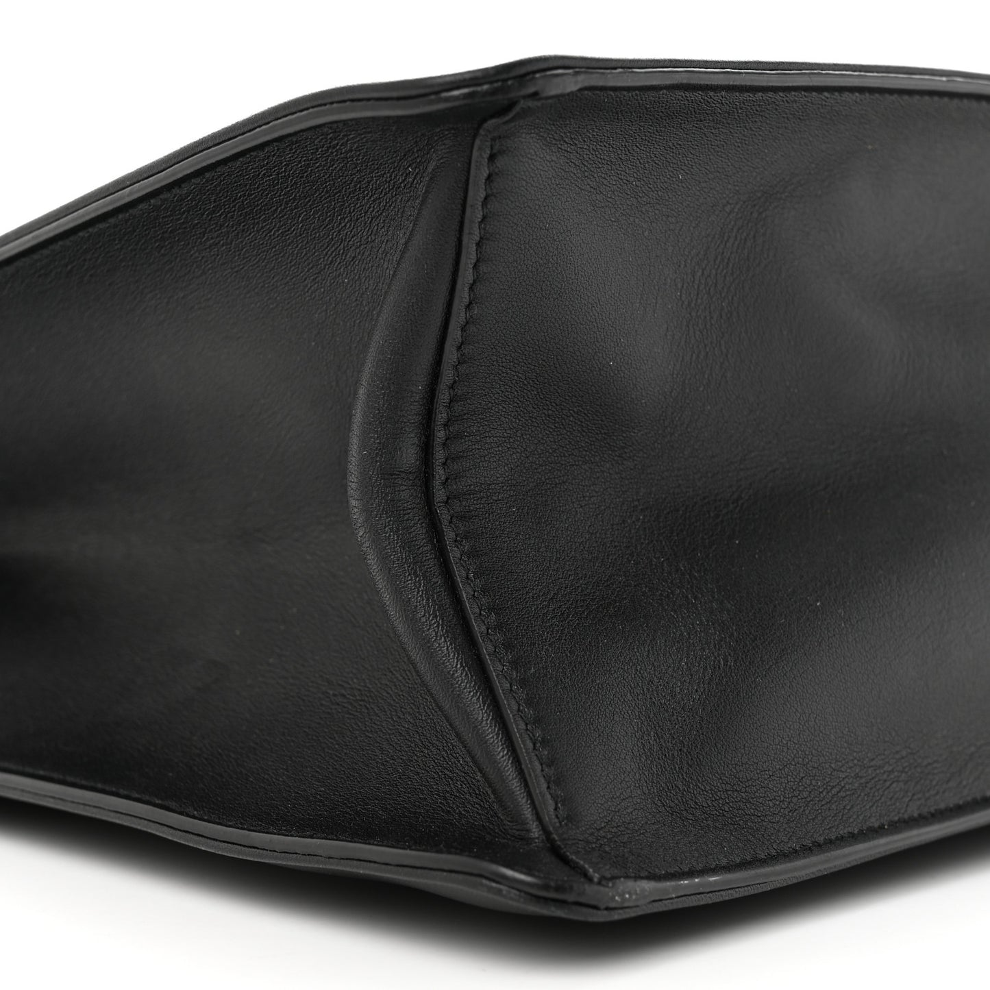 Calfskin Siena Ultra Lux Tote Black