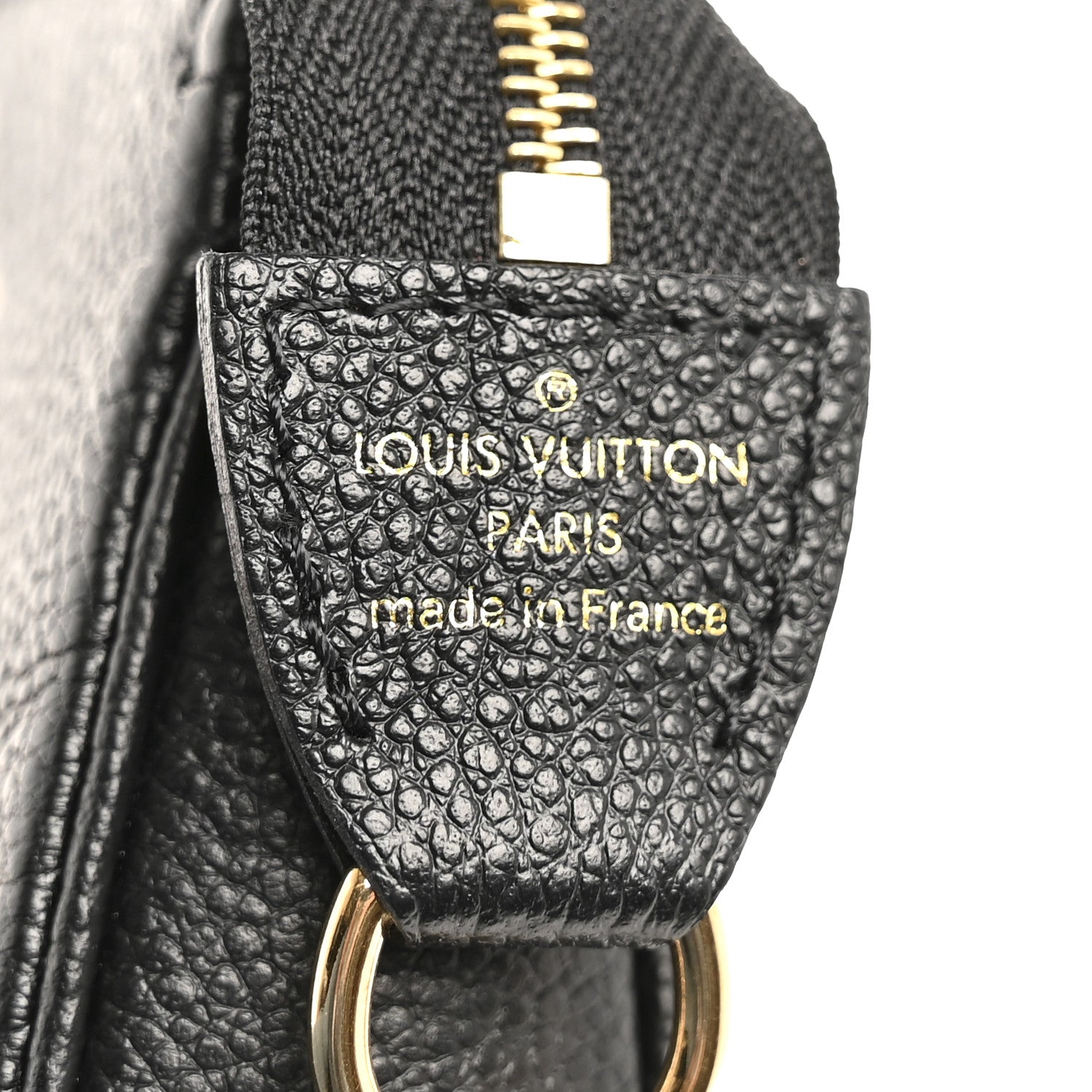 Louis Vuitton Empreinte Monogram Giant Mini Pochette Accessories Black 6 of 7
