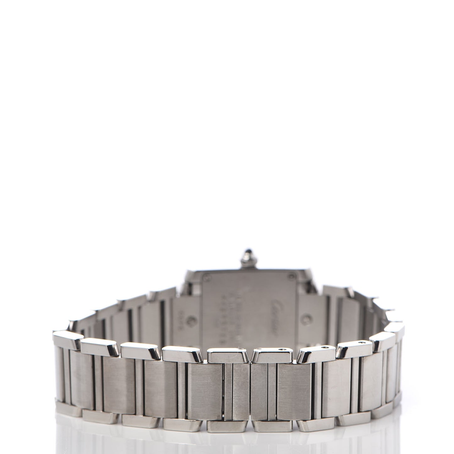Stainless Steel 20mm Tank Francaise Quartz Watch