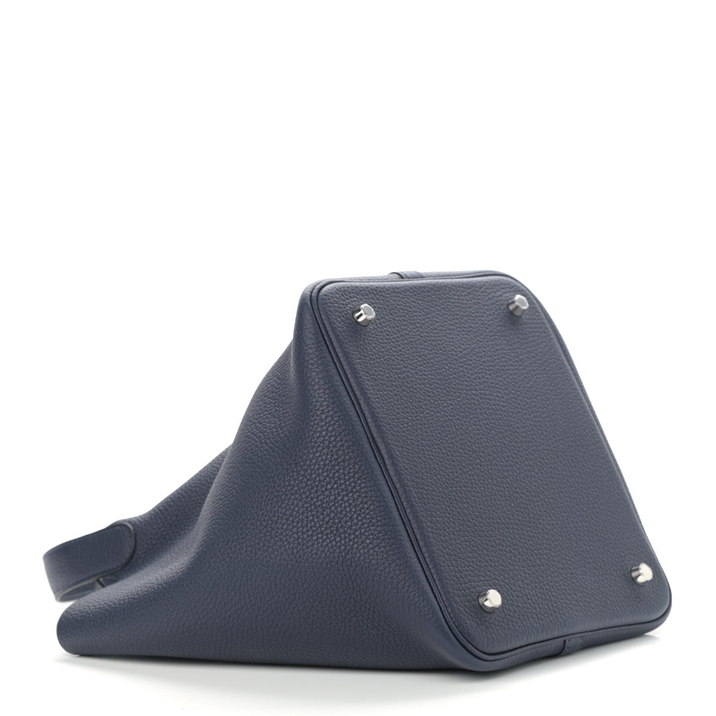 Taurillon Clemence Picotin Lock 22 MM Bleu Nuit