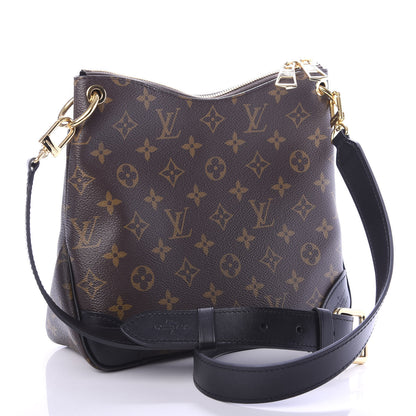 Louis Vuitton Monogram Odeon PM Black 2 of 8