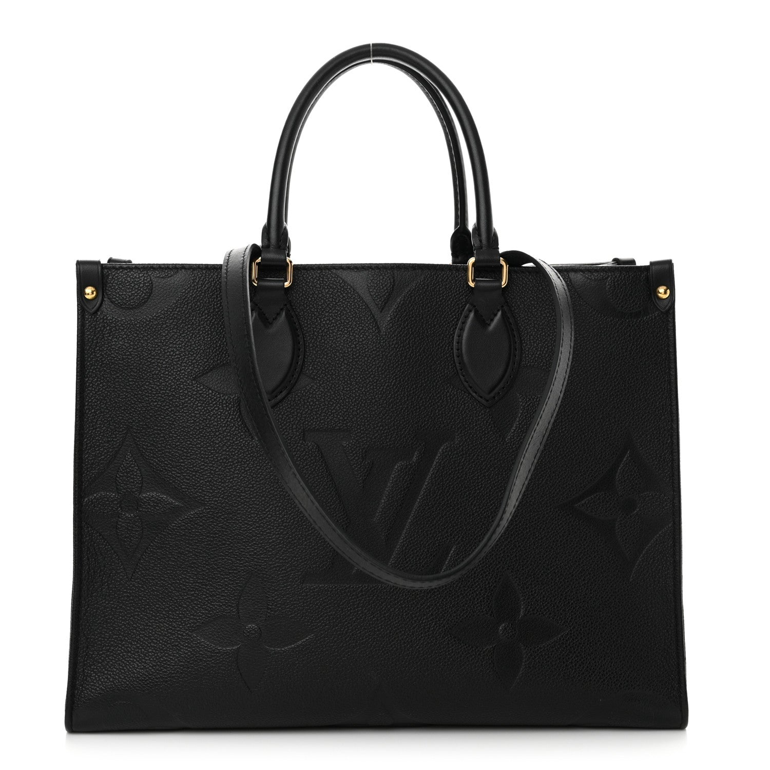 Louis Vuitton Empreinte Monogram Giant Onthego MM Black 1 of 12