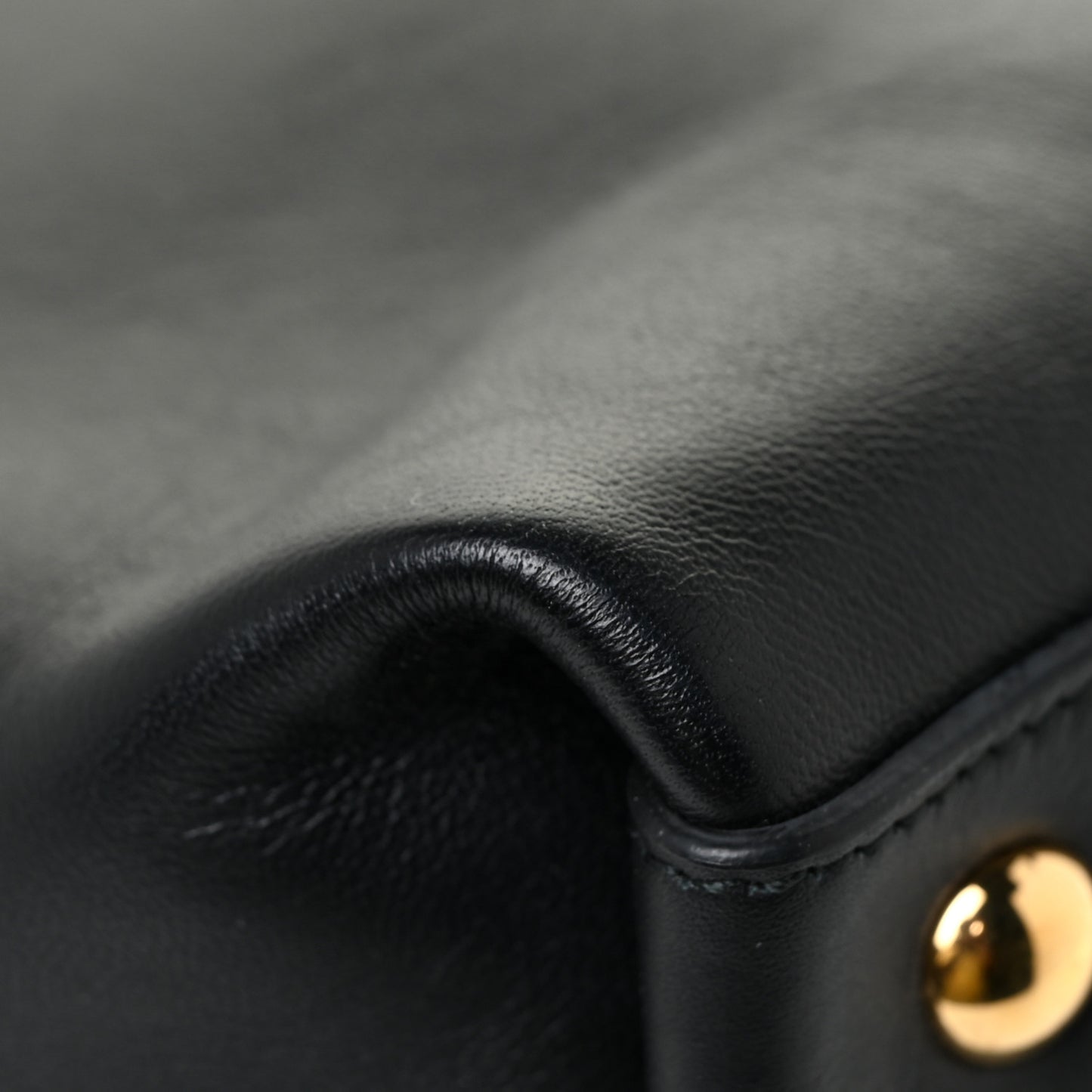 Calfskin Large Sookie Satchel Black