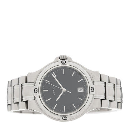 Gucci Stainless Steel 35mm 9040M Quartz Watch Black 2 of 4