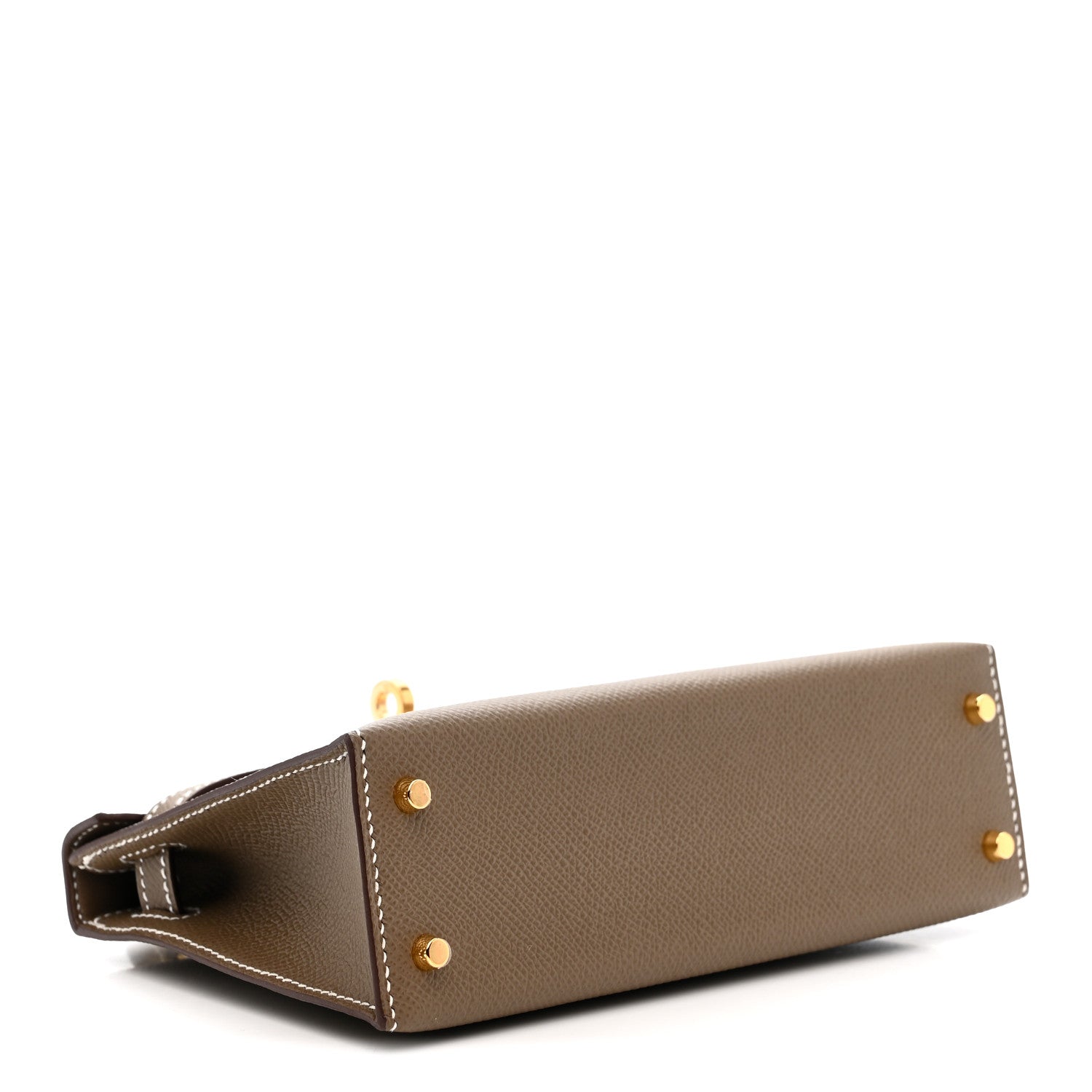 Hermes Epsom Mini Kelly Sellier 20 Etoupe 4 of 11