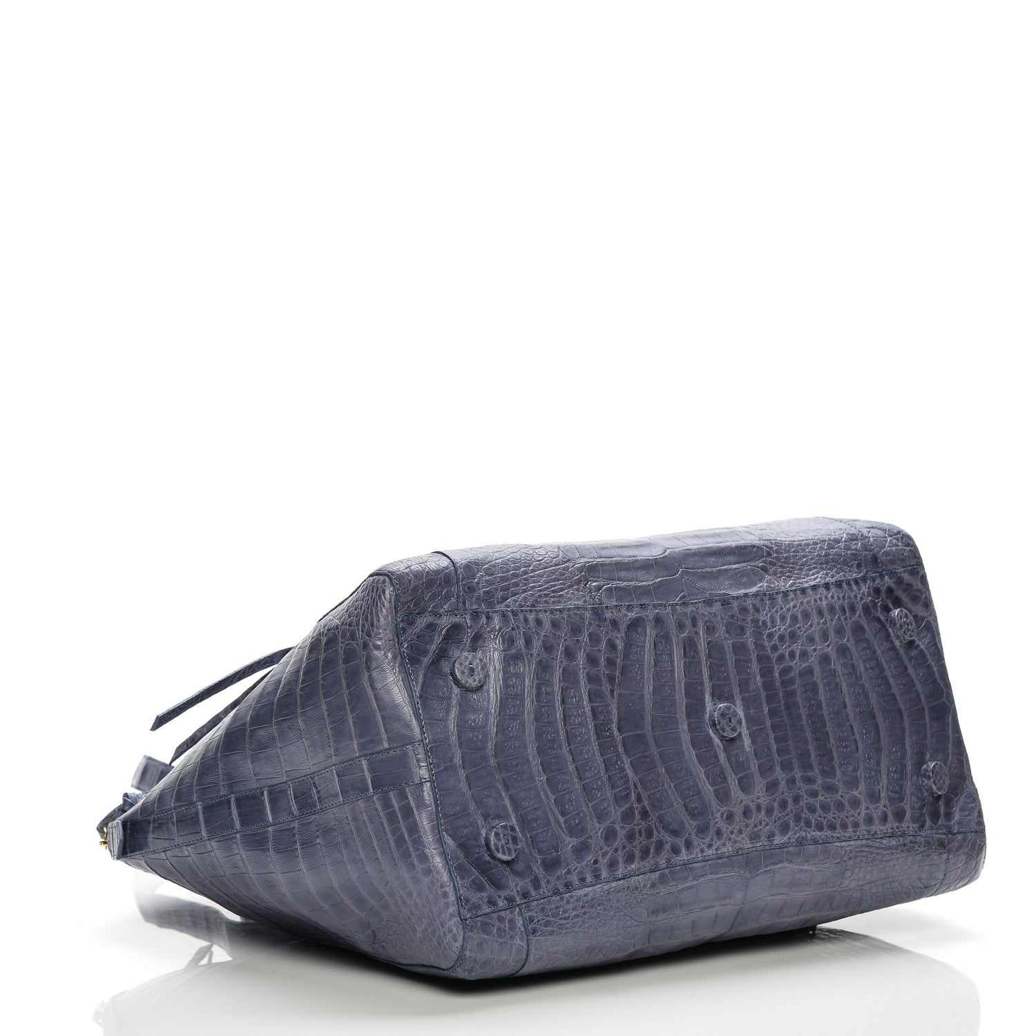 Nancy Gonzalez Matte Crocodile Medium Satchel Light Purple 4 of 8