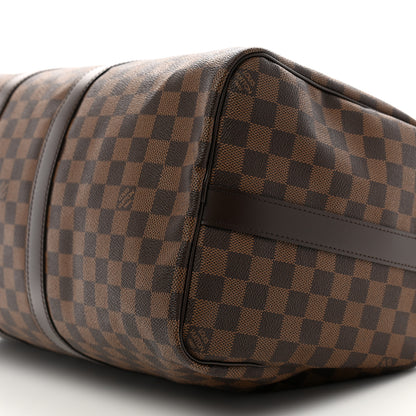 Louis Vuitton Damier Ebene Keepall Bandouliere 45 10 of 10