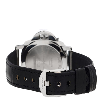 Panerai Stainless Steel Alligator 42mm Luminor Due Automatic Watch Grey PAM01250 3 of 4