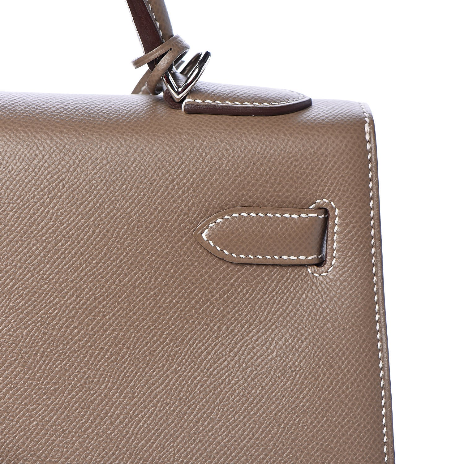 Hermes Epsom Kelly Sellier 32 Etoupe 12 of 35