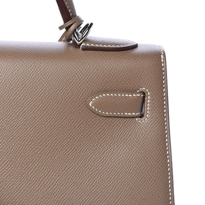 Hermes Epsom Kelly Sellier 32 Etoupe 12 of 35
