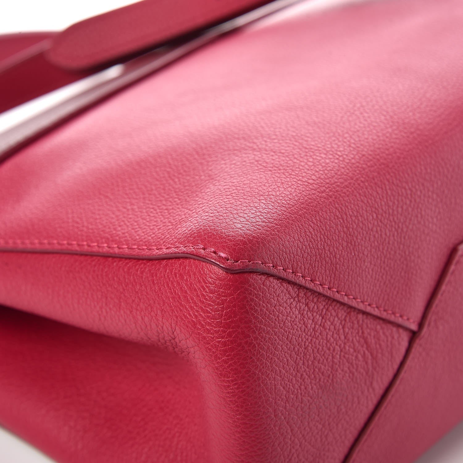 Louis Vuitton Calfskin Lockme II Top Handle Grenat Dahlia 9 of 10
