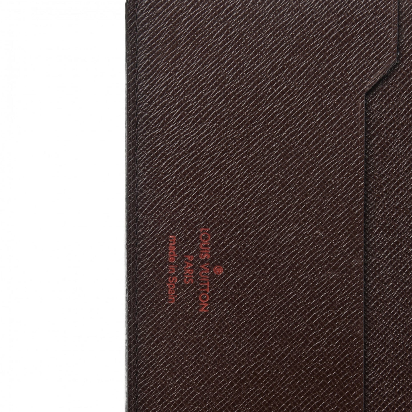 Damier Ebene Desk Agenda Cover