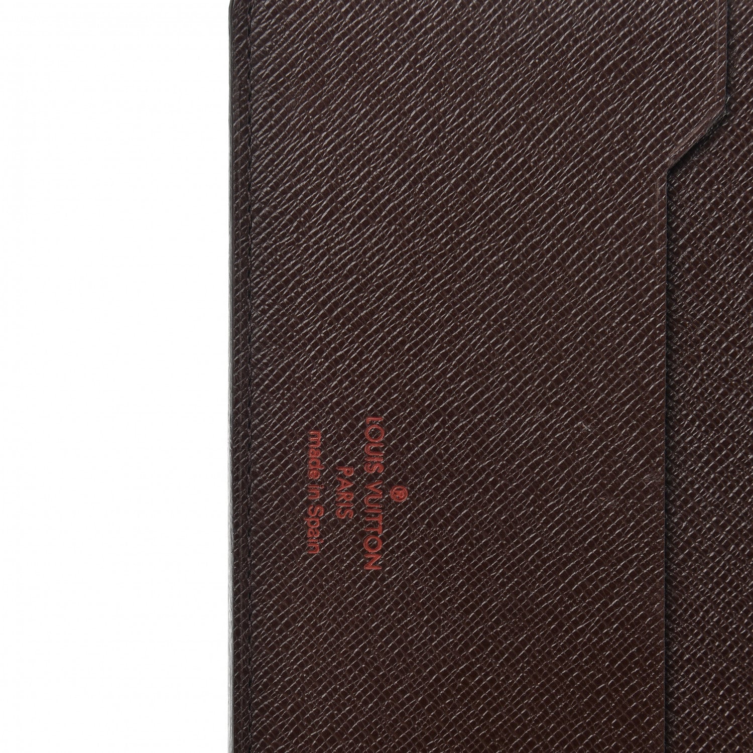 Louis Vuitton Damier Ebene Desk Agenda Cover 6 of 6