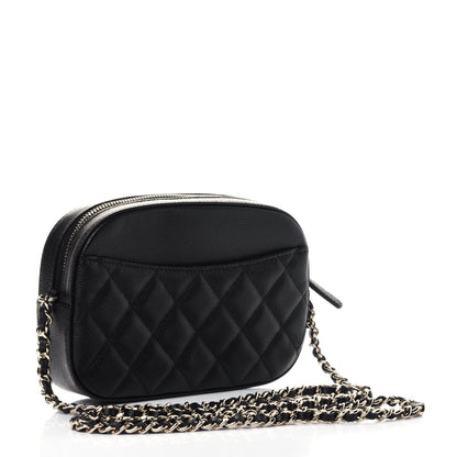 Chanel Caviar Quilted Vanity With Chain Black 2 of 4