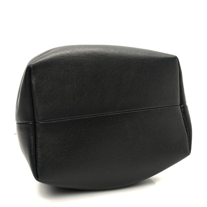 Jimmy Choo Calfskin Bon Bon Bag Bucket Bag Black 4 of 9