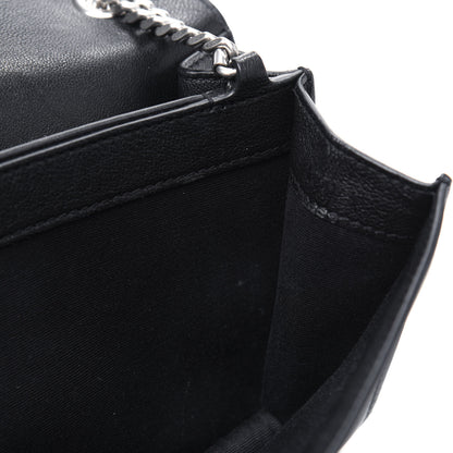 Saint Laurent Calfskin Small Monogram Sunset Black 11 of 18