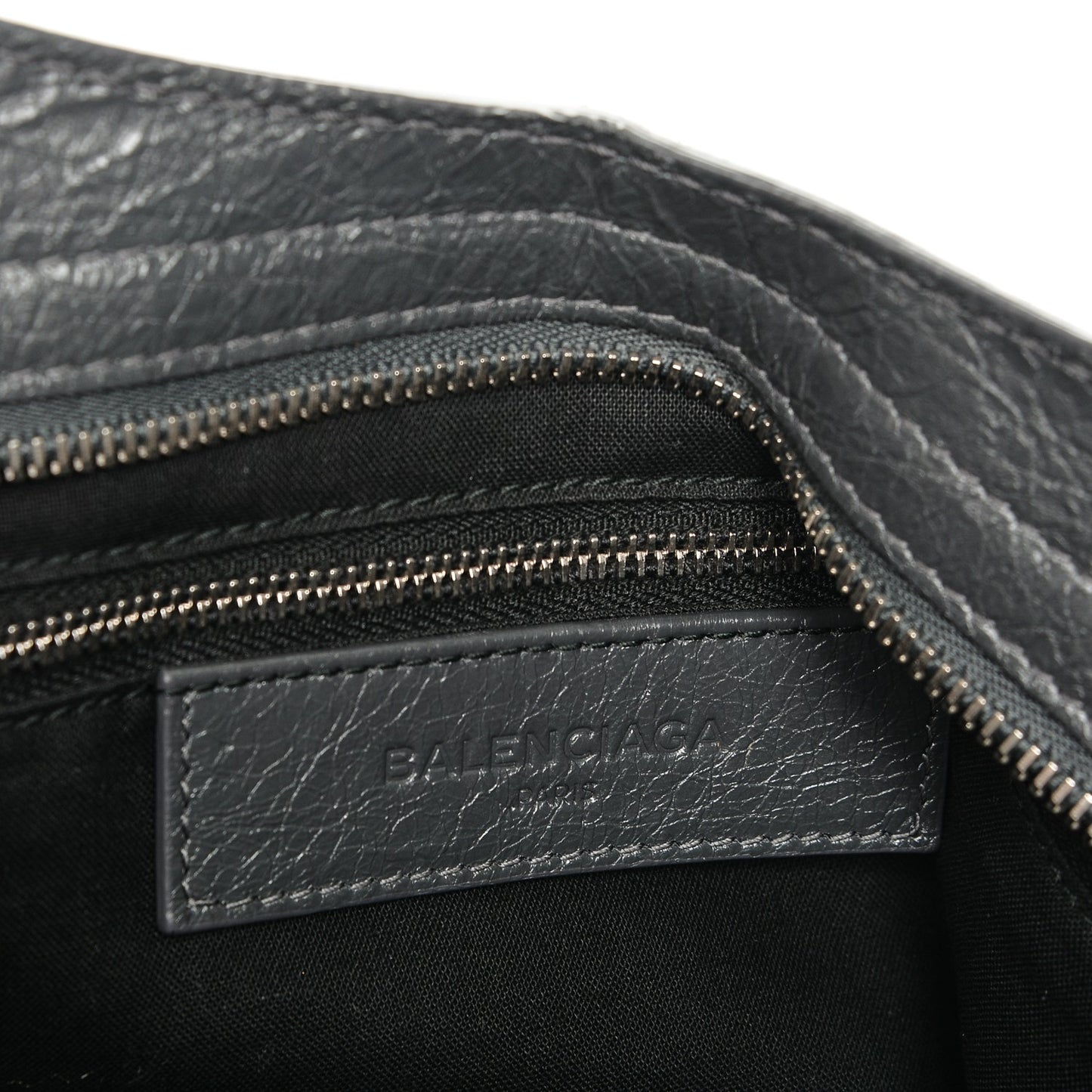 Agneau Giant 12 Silver Hardware City Gris Fossile