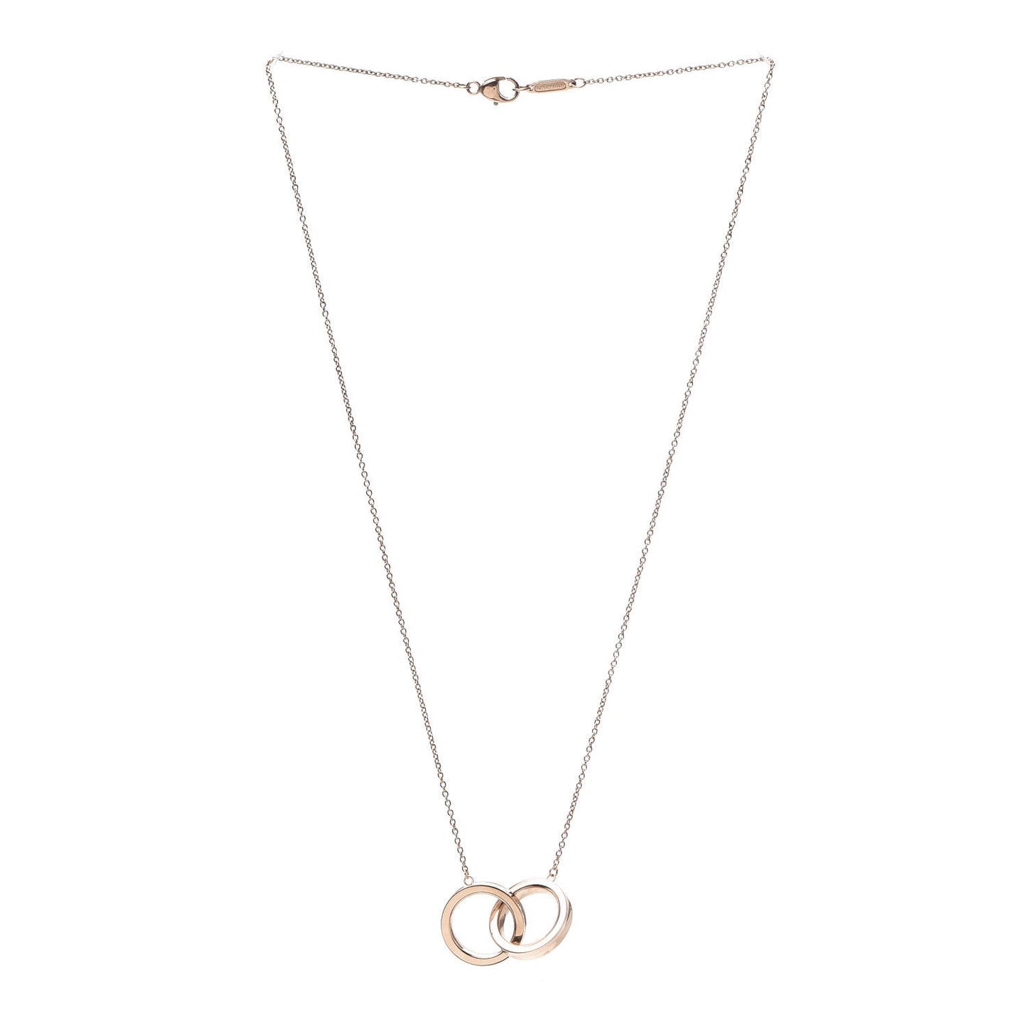 Rubedo 1837 Interlocking Circles Pendant Necklace