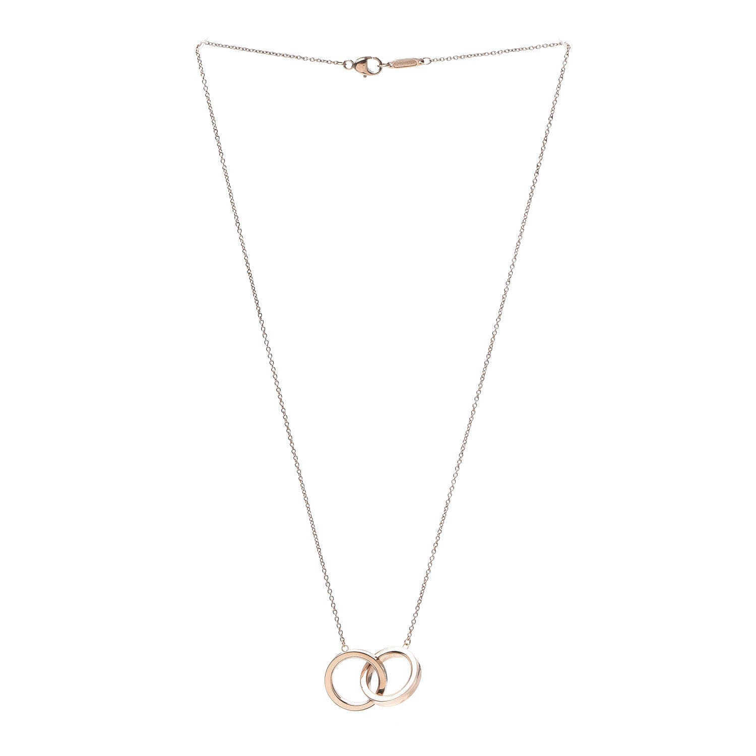 Tiffany Rubedo 1837 Interlocking Circles Pendant Necklace 3 of 7