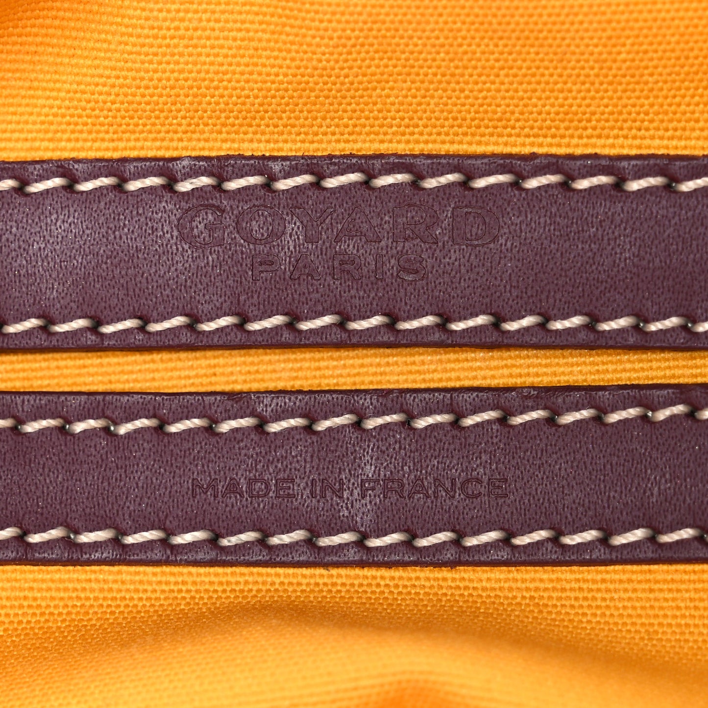 Goyardine Sac Cap Vert Burgundy