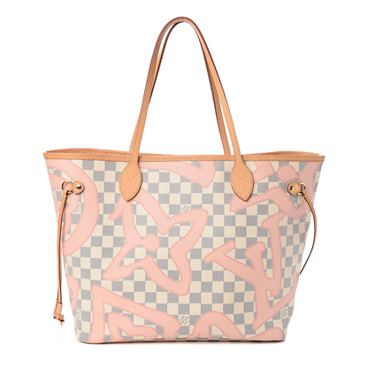Louis Vuitton Damier Azur Tahitienne Neverfull MM 1 of 11