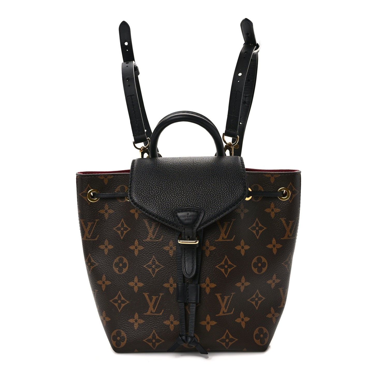 Monogram BB Montsouris NM Backpack Black