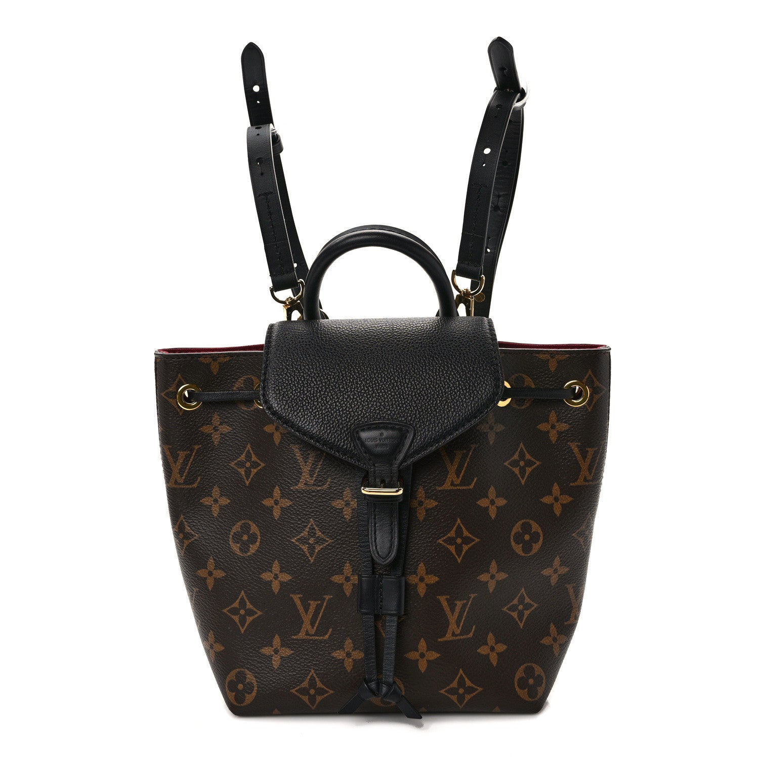 Louis Vuitton Monogram BB Montsouris NM Backpack Black 1 of 14