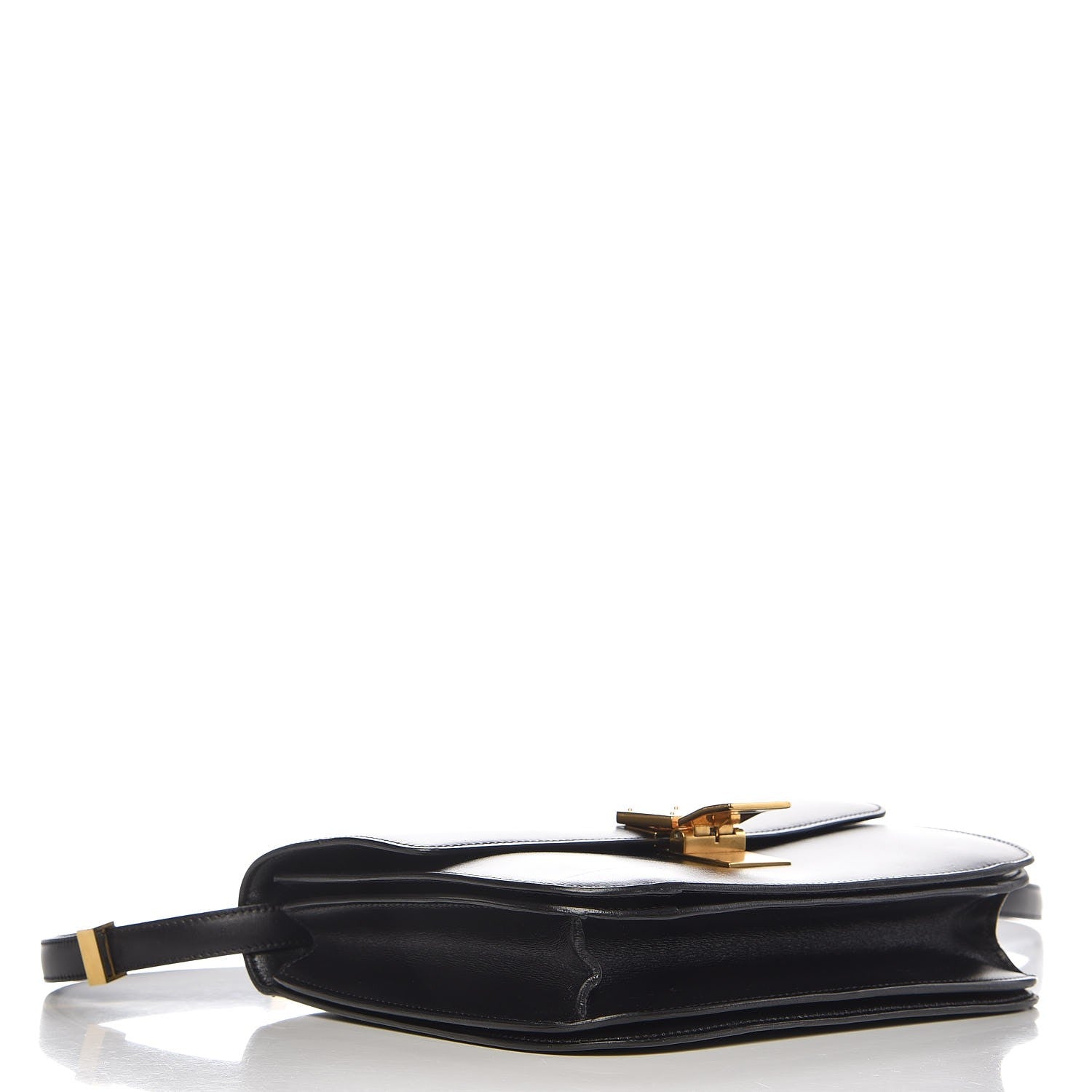 Celine Box Calfskin Medium Classic Box Flap Bag Black 4 of 11