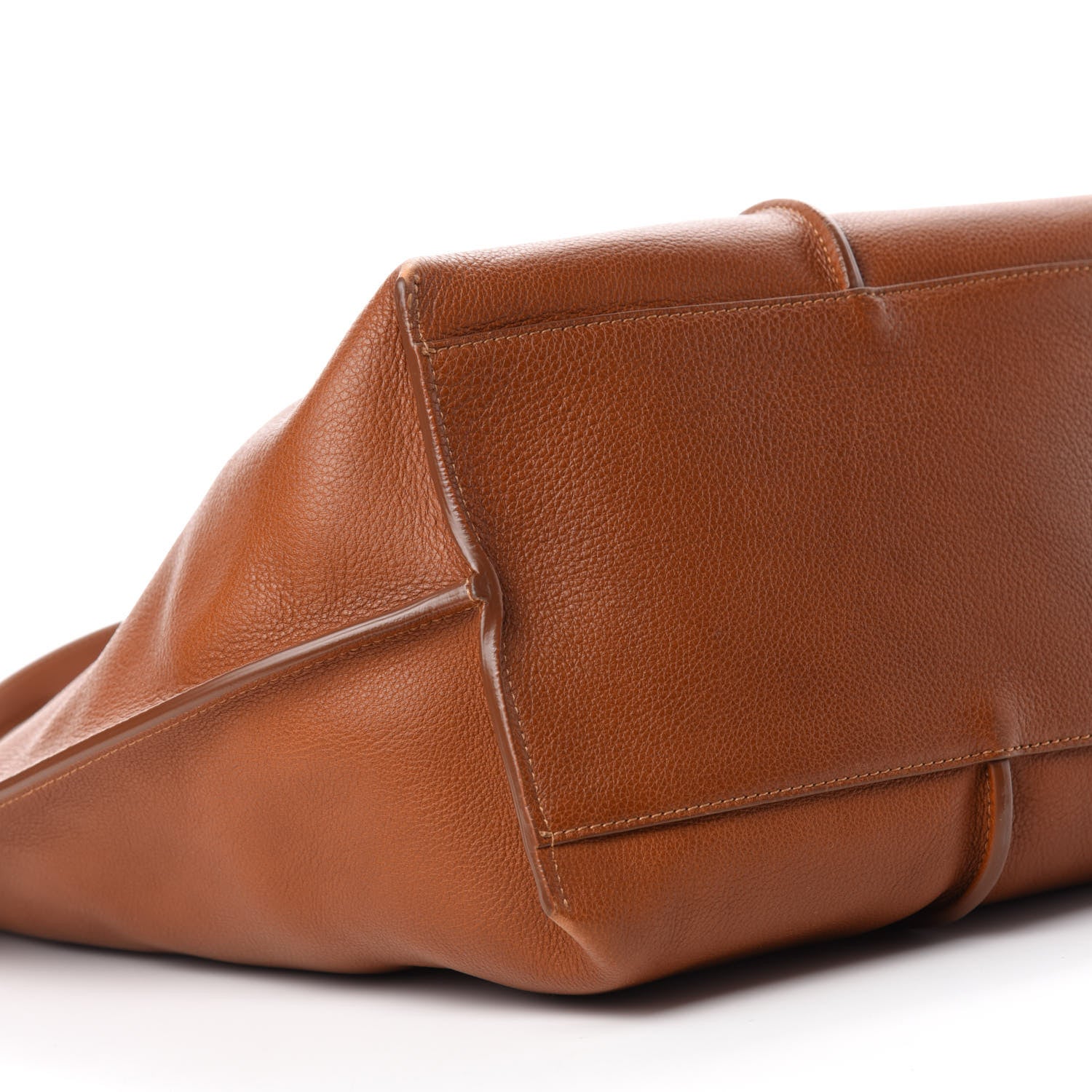 Chloe Smooth Calfskin Medium Vick Tote Caramel 6 of 14