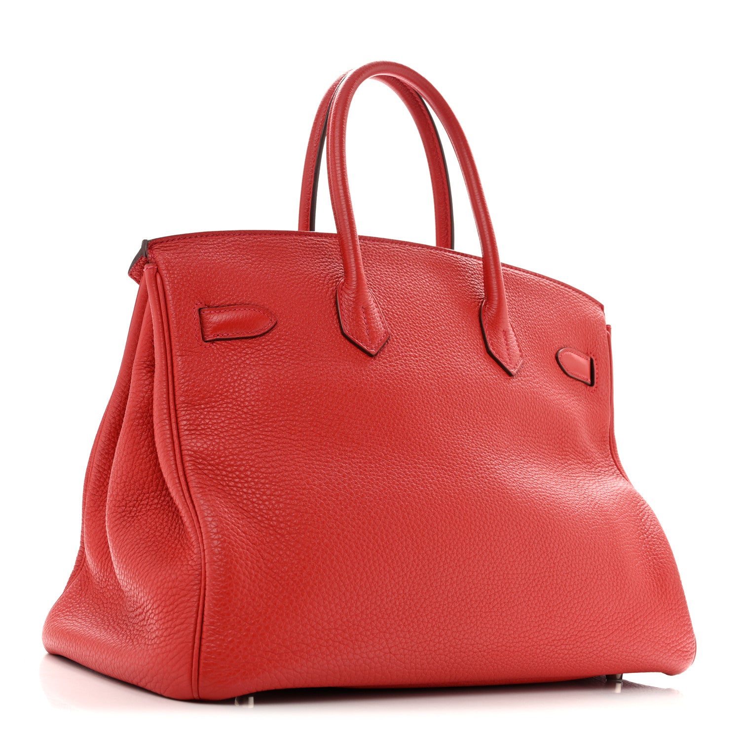 Hermes Togo BIRKIN 35 Rouge Casaque 3 of 16