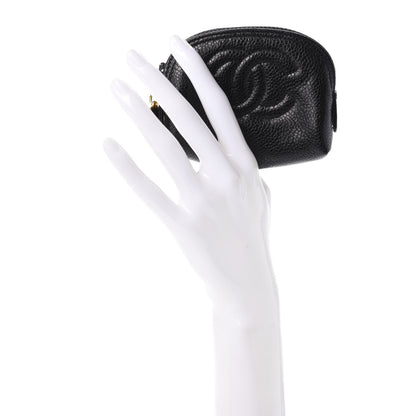Chanel Caviar CC Cosmetic Pouch Black 2 of 11