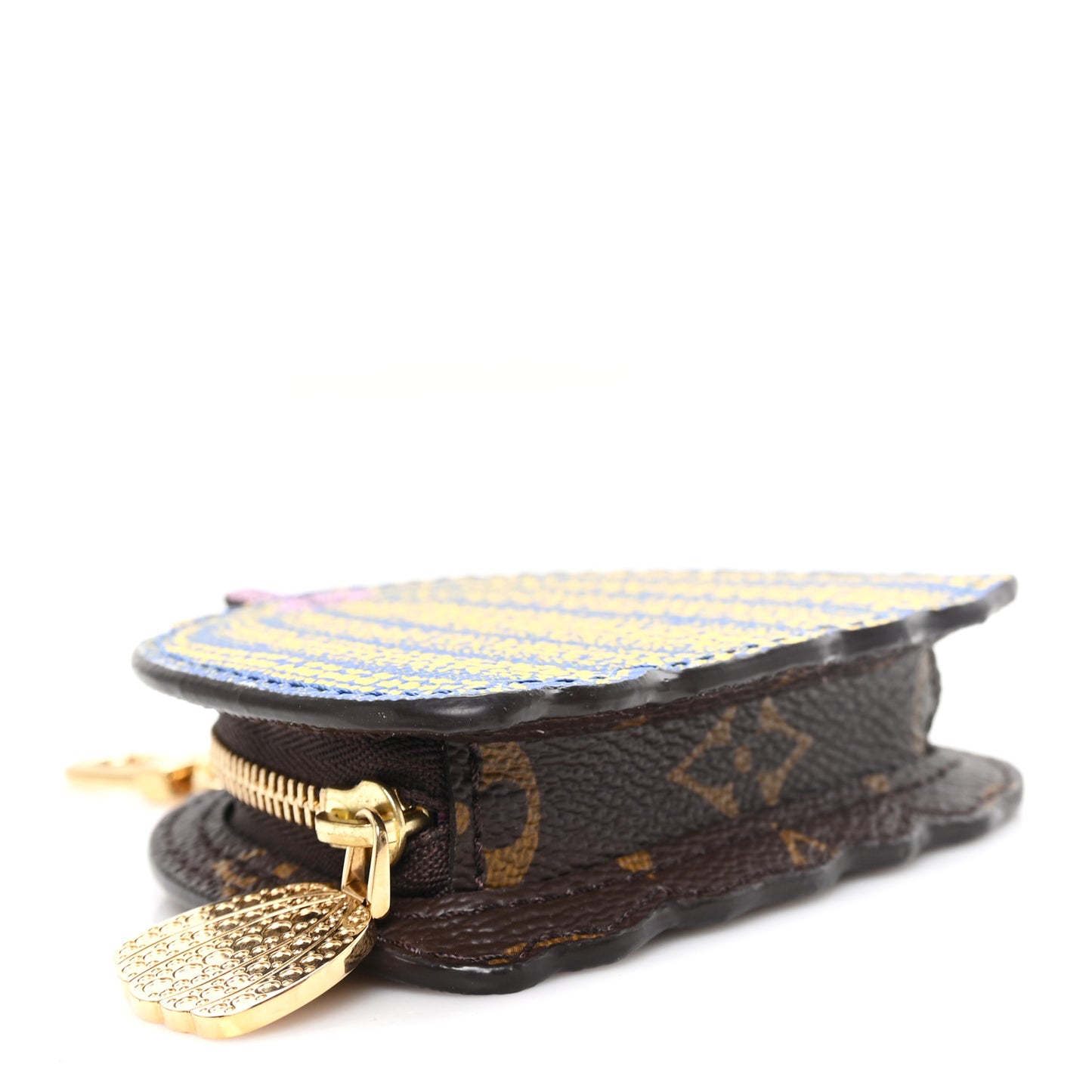 LV X YK Monogram Pumpkin Coin Purse